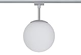 Farbe: Chrom matt, Opal Paulmann URail Ceiling Globe 200 max. 1x10W E14 Chrom matt/Opal 230V Metall/Glas dimmbar