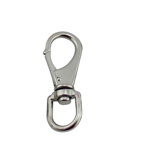 Mousqueton pivotant en métal 69mm antirouille et très résistant pour charges