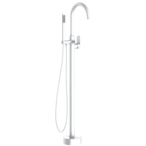 Essebagno Charme II blanco mate columna mecánica de pie para bañera exenta