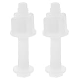 Boulons de fixation pour abattant de toilettes – fabriqués en pom, ces boulons sont à la fois résistants et élégants. vis pour couvercle de toilettes