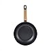 Bergner EARTH BLACK - Wok de Aluminio Prensado 28x7.5 cm - Antiadherente - Mango Ergonómico con Tecnología Soft Touch - Apto para Todas las Cocinas