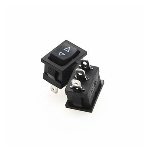 Interrupteur bouton vert KCD1 3 pin commutateur universel auto 125V