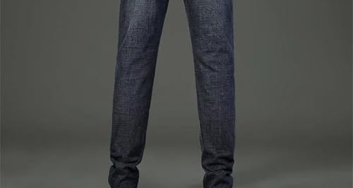 Men's Classic Straight-Leg Slim-fit Stretch Work Pants for Business, Fashionable and Premium Jeans.3
