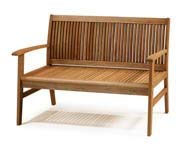 SOFA 2 LUGARES ARPOADOR JATOBA 130X60X91H