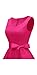 Dressever Women's 50s 60s Vintage Sleeveless Cocktail Party Dress with Pockets Fuchsia L