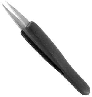 Cole-Parmer Foam Grip Tweezers w/Straight, Thick, Flat Tips