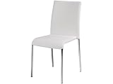 Livraison au pied de la rue. Habitat et Jardin Chaise Easy - Blanc - Lot de 2