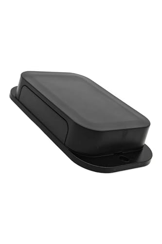 Kutu, AK-W-67 100x67x22 mm Plastik Siyah Renk Duvar Montaj Tip Elektronik Devre Cihaz Ev Otomasyon Dvm.101.583