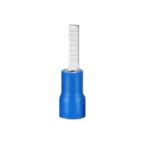 Terminal DBV 2-10 azul con aislamiento de PVC contra cortocircuitos