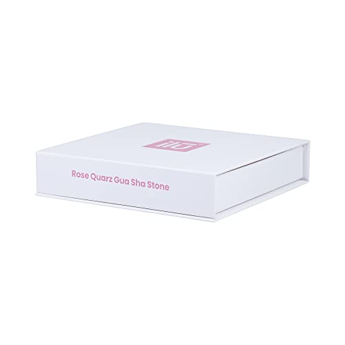 Ilū Make Up Rose Quartz Gua Sha Stone - piedra de cuarzo rosa ghua sha - imagen 7