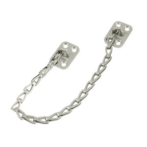 MG-S Cadena de popa de 30,5 cm de largo para ventanas y puertas (níquel satinado)