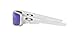 Oakley Crankshaft Polarized Sunglasses Matte Clear w/Violet Irid Polar, One Size