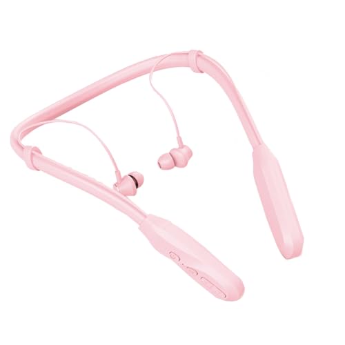 Bloepum I35 Wireless Bluetooth Earphone 1000mAh Ultra Long Standby Continuity Universal Dual Sports Earphone, Pink