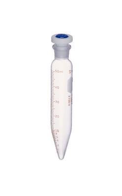 45176-50 - 50 mL - KIMAX Heavy-Duty Centrifuge Tube, Graduated, with Flathead PTFE [ST] Stopper, Kimble Chase - Case of 6