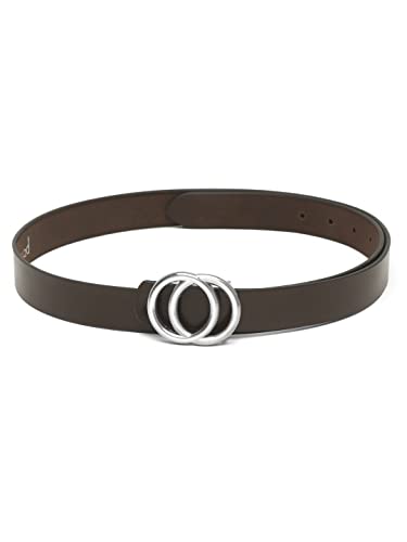 Image of TEAKWOOD LEATHERS Leather Belt for Women Belts Regular Fit Casual Formal Dress Jeans & Fashion Ladies Belts for Women Belts Regular Fit Belt Any Season | Fashion Belt for Women | T BT W 01