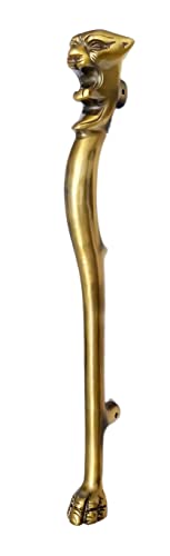 Image of Aluminum Cat Door Handles for Main Door Pull Handle Main Glass & Wooden Door Handle Pull & Push Handle Door Accessories Handle Home Decor Door Hardware Antique Brass! (Pack of 1)