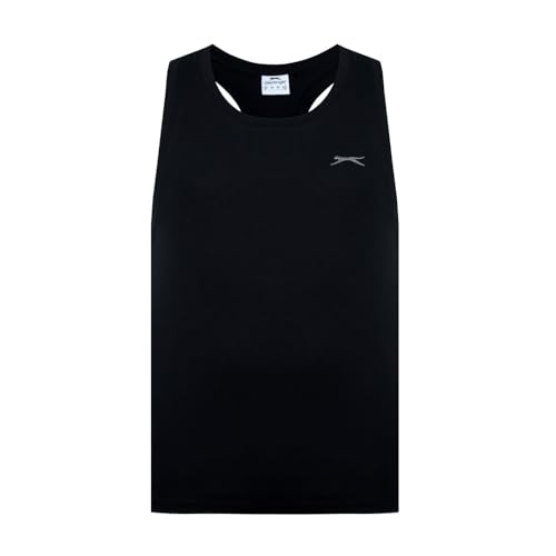 Image of Slazenger Mens Muscle Vest Black XL