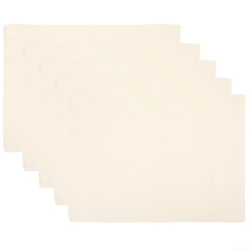 Paquete de 5 toallas de pan de lino natural para levantamiento de masa y fermentación, proporciona control de humedad para masa fermentada como masa madre (90 x 75 cm)