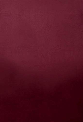 Image of High Sofa Quality Velvet Solid Grommet Room Darkening Eyelet Door Curtains for Living Room (8 Feet, Light Maroon) - Set of 2 Pieces