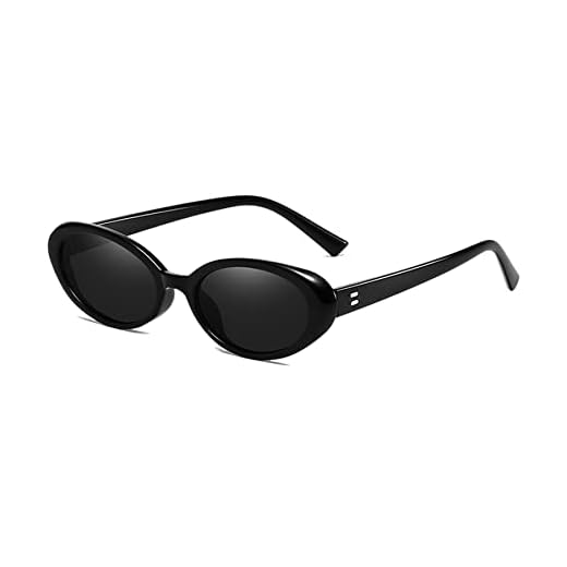 LHSDMOAT Lunettes de Soleil Ovales Tendance pour Femmes, Lunettes de Soleil Oeil de Chat Vintage, Mode Protection UV400 Shopping PhotosLunettes de Soleil