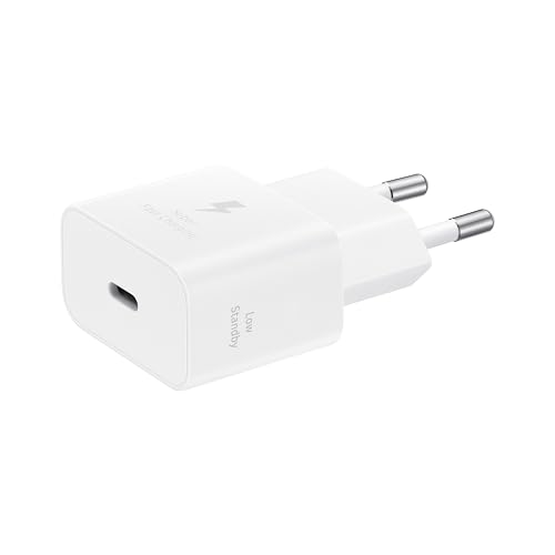 Samsung EP-T2510N Caricatore originale da 25W, Porta USB-C (Senza Cavo), Bianco - 4