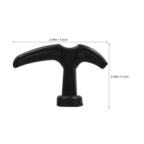 Manijas de arranque de retroceso ergonómicas con construcción resistente ABS 3