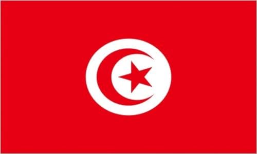 MadAboutFlags Drapeau Tunisie - 150 x 90 cm