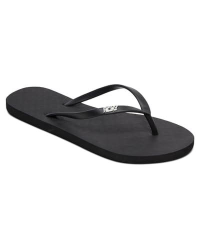 Roxy VIVA, womens Basic sandal VIVA, basic sandal, Black Smooth, 6 UK (39 EU)