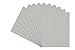 Light Grey 16x20 Backing Board - Uncut Photo Mat Board (25-Sheets)