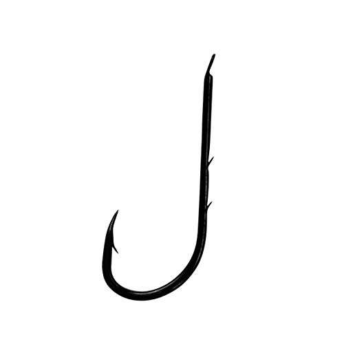 Gamakatsu Hook 5260R Worm 75 cm czerwony — 10 zawiązywanych haczyków do robaków wędkarskich, haczyk na robaki, hak na węgorze, rozmiar haczyka/średnica żyłki: rozm. 4 / 0,30 mm