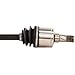 CV Axle Front Driver Side, Axle Shaft Constant Velocity Half-Shaft Assemblies CV Joint Drive Shaft fits Jeep Commander 3.7L AWD 2006 2007 2008, fits Jeep Commander 4.7L AWD 2006 2007 2008 CV Axel