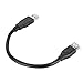 Firewire 1394 6 Pin to USB Adapter Cable, Firewire IEEE 1394 6 Pin Female to USB 2.0 Male Adaptor Convertor Cable Cord for Printer, Camera, Scanner, 20cm