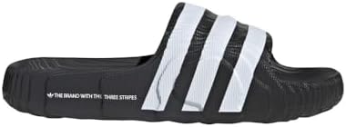 adidas Adilette 22 Slides masculinos, Preto, 39 | Amazon.com.br