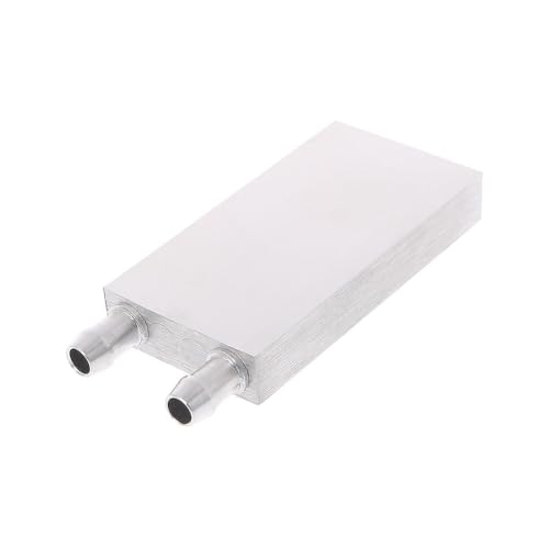 Image of Aluminum Liquid /Water Cooling Block for Cooling PC Computer Graphics Card Electronics Peltier Laptop CPU GPU VGA RAM VRAM VRM IC LED MOSFET Transistor SCR - Pack of 1 (40X120 MM)