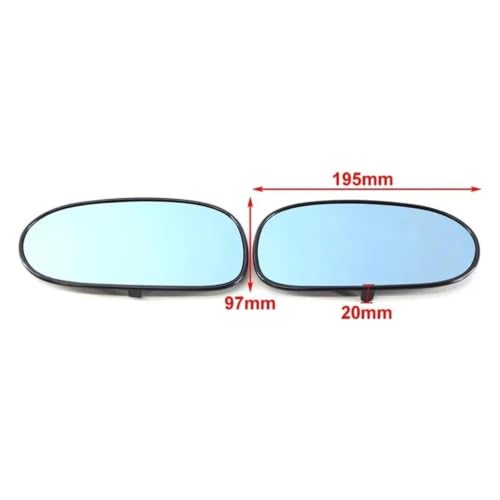 Glace rétroviseur chauffant Corvette C6 côté droit miroir extérieur