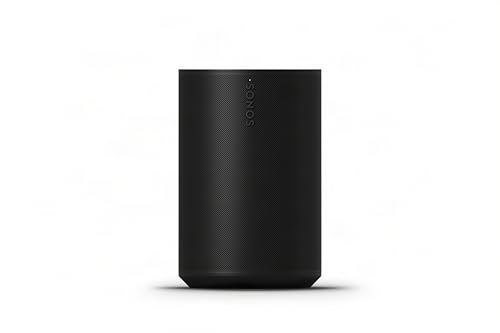 Image of Sonos Era 100 SL - Compact, Microphone-Free Speaker with WiFi, Bluetooth - Black