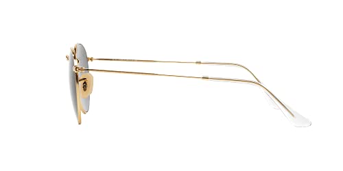 Ray-Ban RB3447 Round Metal Sunglasses + Vision Group Accessories Bundle3