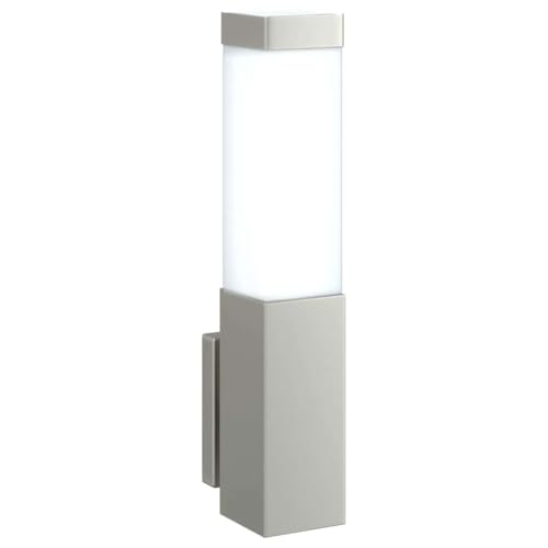 Applique murale d'extérieur en acier inoxydable moderne avec diffuseur haute performance - 8