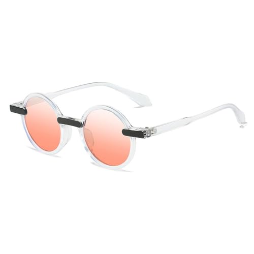 Lunettes de soleil rondes femmes pour festivals et terrasses en été look punk tendance