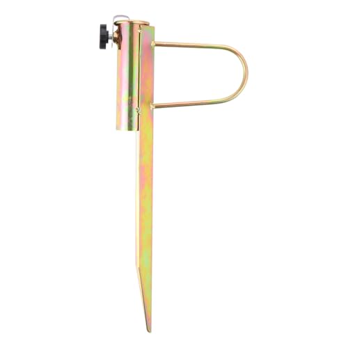 Homoyoyo Anclaje para Sombrilla de Playa de Hierro Galvanizado Diámetro Interior 36Mm Compatible Mástiles de 25-32Mm Soporte Resistente para Exterior Barrena de Arena para Fijación