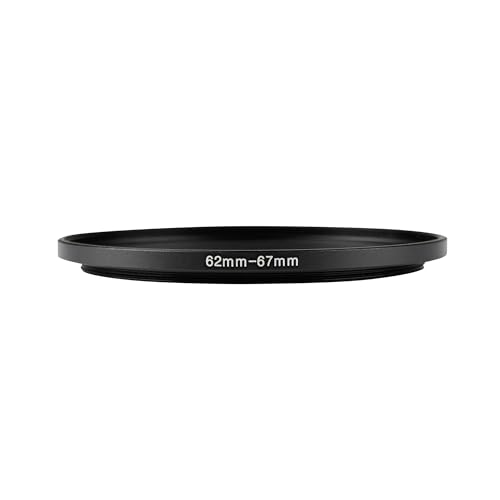 Image of 62-67mm Step-Up Ring Adapter, 62mm to 67mm Step Up Filter Ring for 62mm Lens Install 67mm ND CPL UV Camera Lens Filter(62mm-67mm)