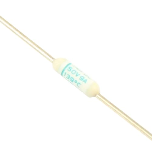 Fusible thermique T6D protection surchauffe electro-menager 139°C 9A 50V CC