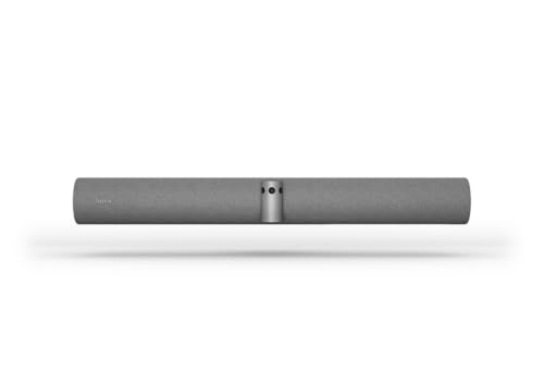 Image of Jabra 8200-237 PanaCast 50 Panoramic 4K UHD Video Bar – 13MP Multi Camera Array for Conference Rooms, 6x Zoom, 180 Degree FOV, 8x Microphones, 4x Speakers, RJ-45, USB, (Grey,Wall Mount) (Renewed)