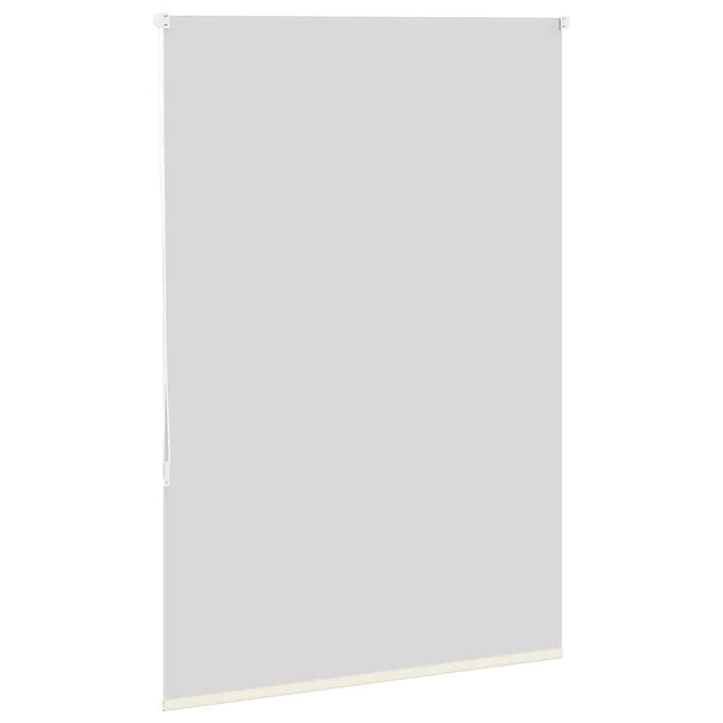 Verdunkelungsrollo, gebrochenes Weiß, 95 x 175 cm | 100 % Polyester, leicht zu reinigen, Wand- oder Fenstermontage, Kindersicherung
