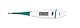 Digitales Thermometer Laica TH3601, LCD-Display für eine einfache Ablesung, flexible Sonde für eine bequeme Anwendung