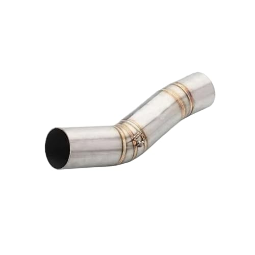XINWELZ Tubo Escape Motocicleta Compatible con Suzuki para GSXR600 para GSXR750 para K8 para K9 2008 2009 51mm Tubo Adaptador Sección para Escape Silenciador Motocicleta Deslizante Enlace Medio