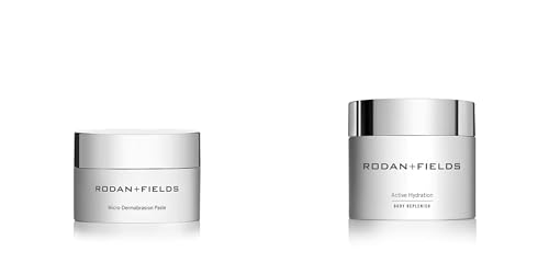 Rodan + Fields Micro-Dermabrasion Paste & Active Hydration Body Replenish Bundle – Exfoliating Scrub and Hydrating Body Moisturizer Set (Virtual Bundle)