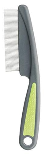 Trixie 6287 Kleintier Floh- und Staubkamm, 15 cm, grün