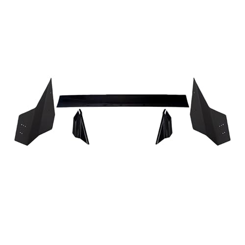Aileron arrière Civic 10 FK7 FK8 Mugen corrigez l'aérodynamisme du hayon 5 portes ABS brut
