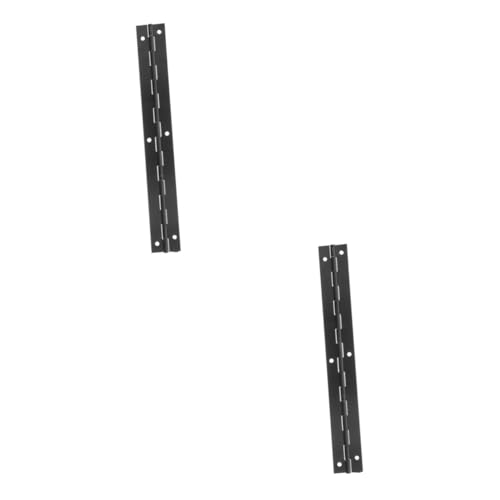 FUNOMOCYA 2pcs Jewelry Box Hinges Long Piano Hinges Smooth Rotation Easy to Install